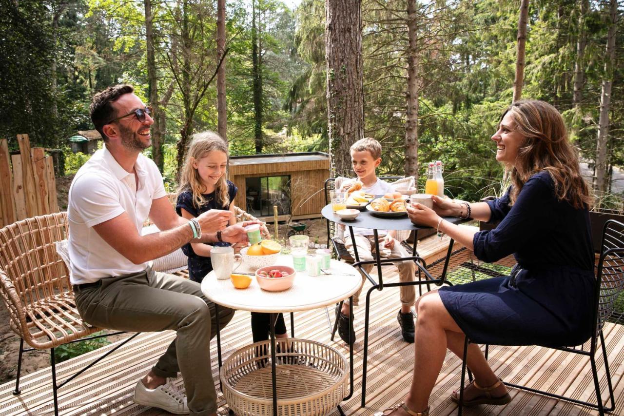 Bain De Foret - Lodges Cosy & Spa Neufchâtel-Hardelot Eksteriør bilde